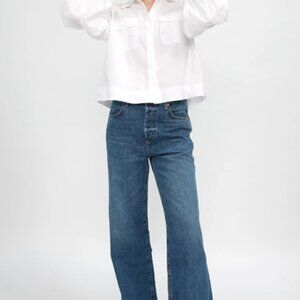 Citizens of Humanity Annina High Rise Wide Leg 30" In Pinnacle - Size 27